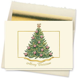 Design #147CX - A Peppermint Christmas Card