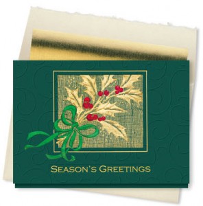 Design 826CX - Holly Berry Season’s Greetings