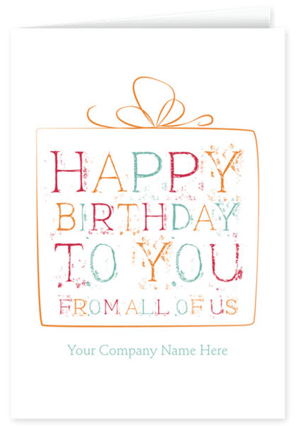 Business Birthday Cards