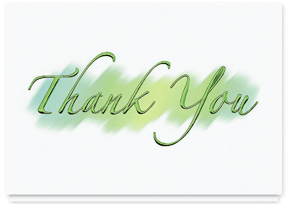 Thank You Greeting Cards