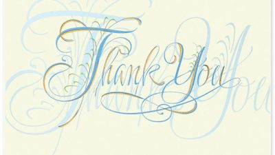 Gracious Thank You Card