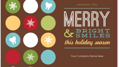 Bright Smiles Holiday Card