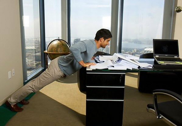 How to Exercise at Your Desk