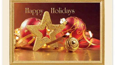 Holiday Glamour Card