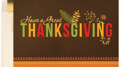 Have a Great Thanksgiving Card