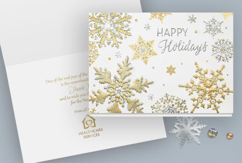 corporate happy holidays cards