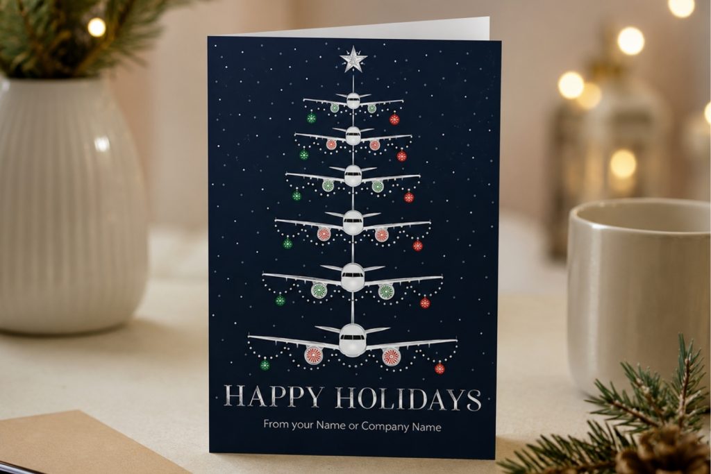 Aviation Holiday Cards vs. Generic Christmas Cards: Why Niche Cards Win