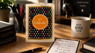 Boss's Day Messages: What to Write Without Being Awkward