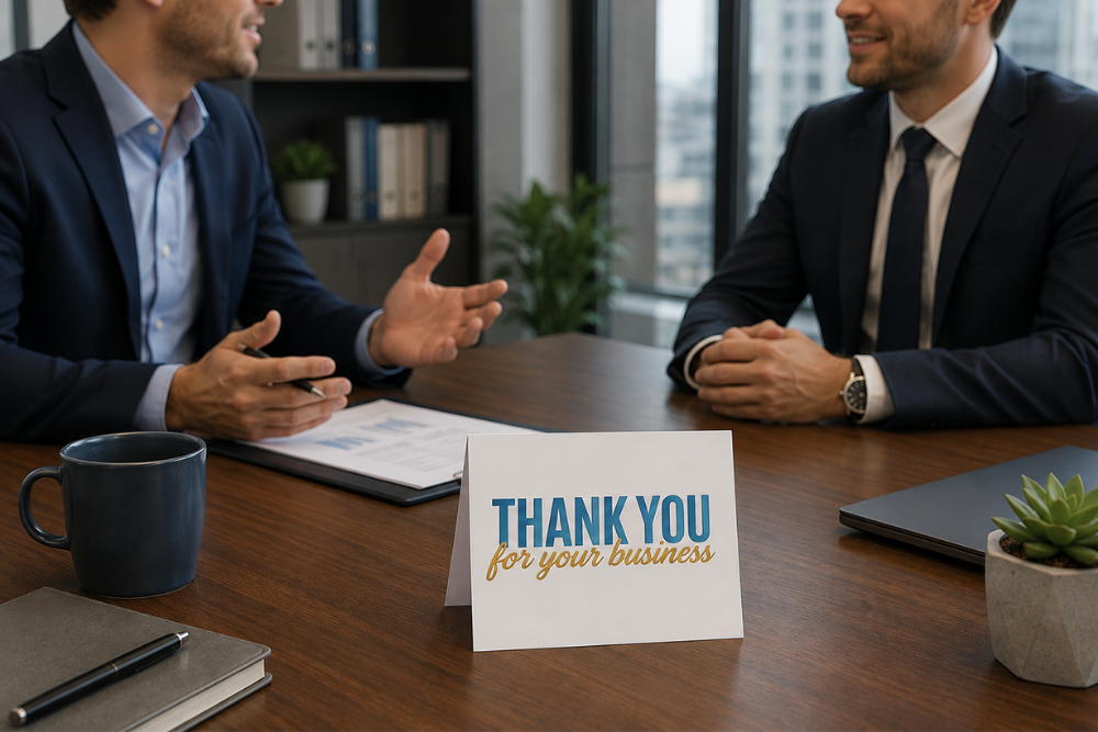 Client Referral Thank-You Cards: Building Loyalty