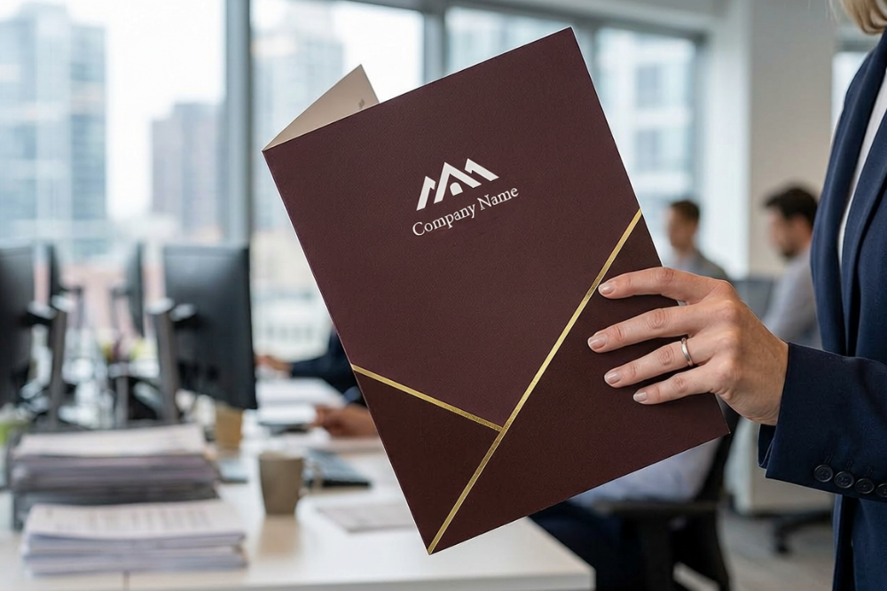 Custom Presentation Folders with Logo: Buyer’s Guide