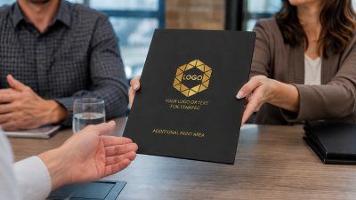 Financial Advisor Presentation Folders for Client Meetings