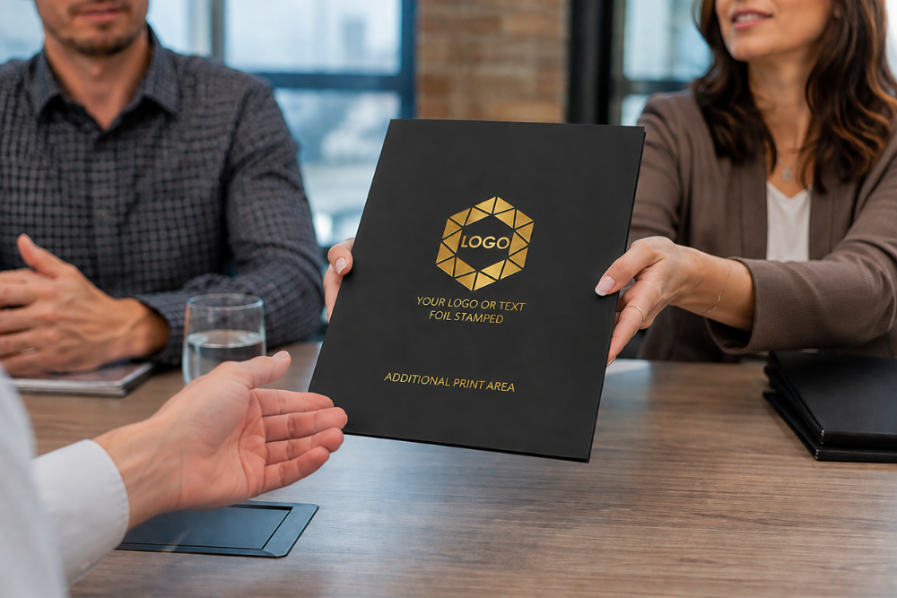 Financial Advisor Presentation Folders for Client Meetings