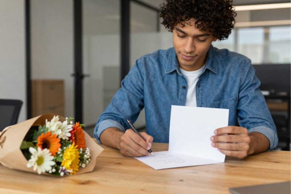 New Job Card Messages: What to Write for a Colleague Starting Somewhere New
