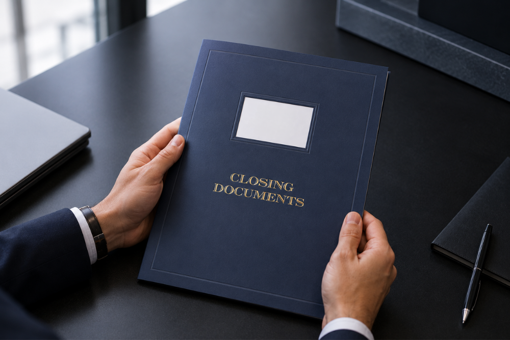 Real Estate Presentation Folders for Buyers, Sellers, and Closings