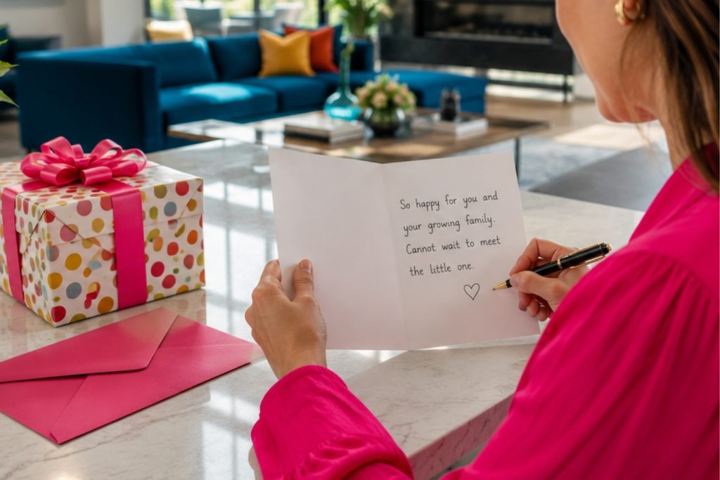 Short & Simple Baby Shower Card Messages When You're Short on Words