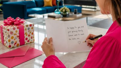 Short & Simple Baby Shower Card Messages When You're Short on Words