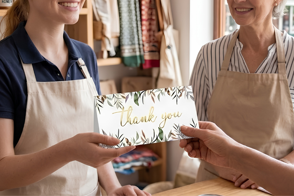 Thank-You Cards After a Meeting, Sale or Referral
