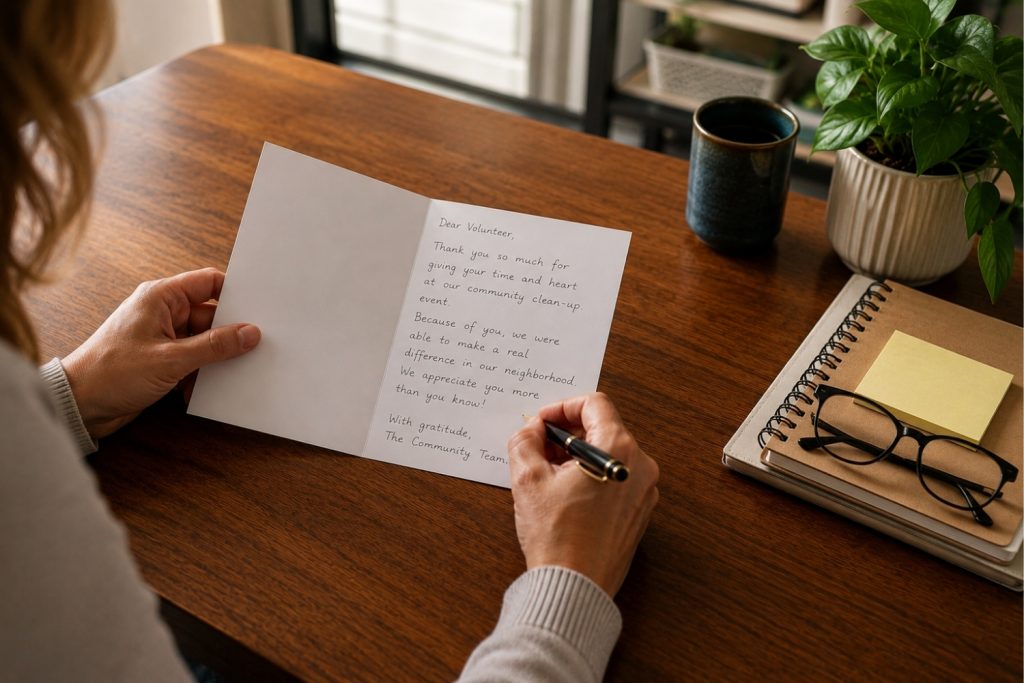 Volunteer Appreciation Messages: What to Say to Thank a Volunteer