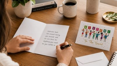 Welcome Back Messages: What to Say When a Colleague Returns from Leave
