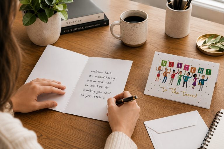 Welcome Back Messages: What to Say When a Colleague Returns from Leave