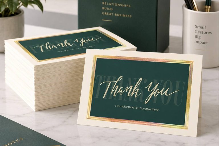 Bulk Thank You Cards for Business: How to Choose, Customize, and Send at Scale
