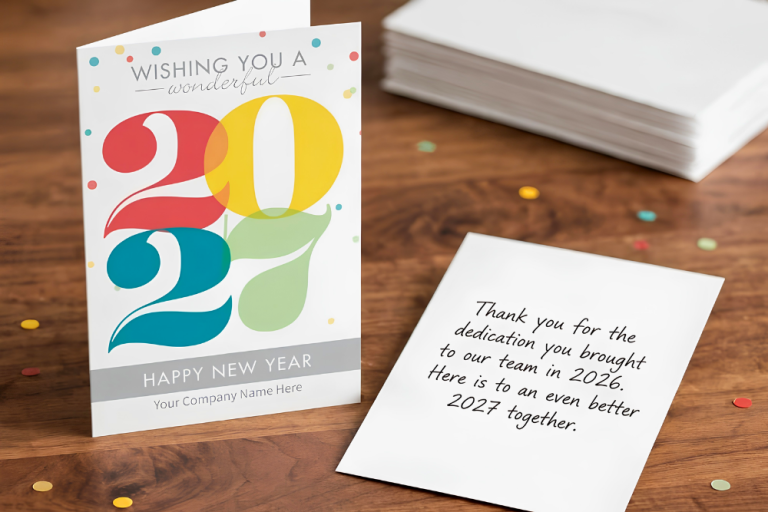 Business New Year Cards for Clients: What to Write and When to Send in 2027