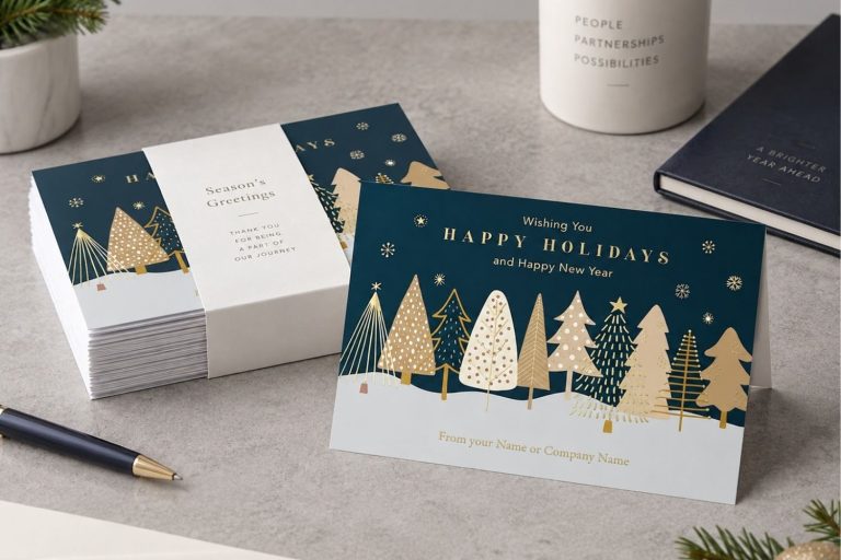 Small Business Holiday Card Etiquette on a Tight Budget